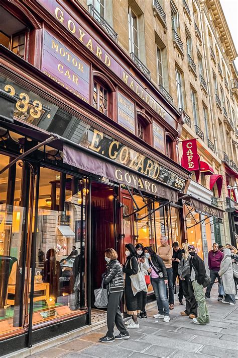 paris france goyard|Goyard Paris locations.